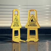 Wet Floor Sign "Cleantools"